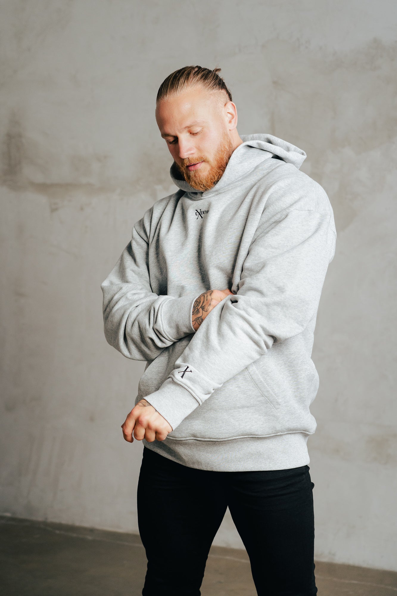 Originals Luxury Hoodie Marl Grey